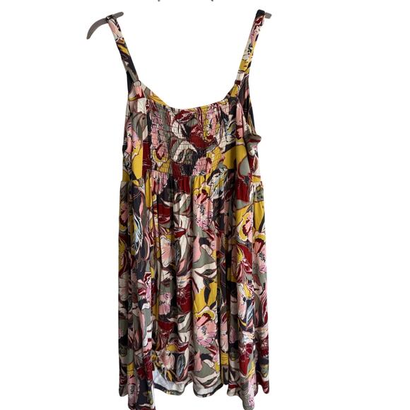 Torrid Super Soft Bow Front Skater Dress Floral Torrid size 1 US size 14-16 - Picture 4 of 8